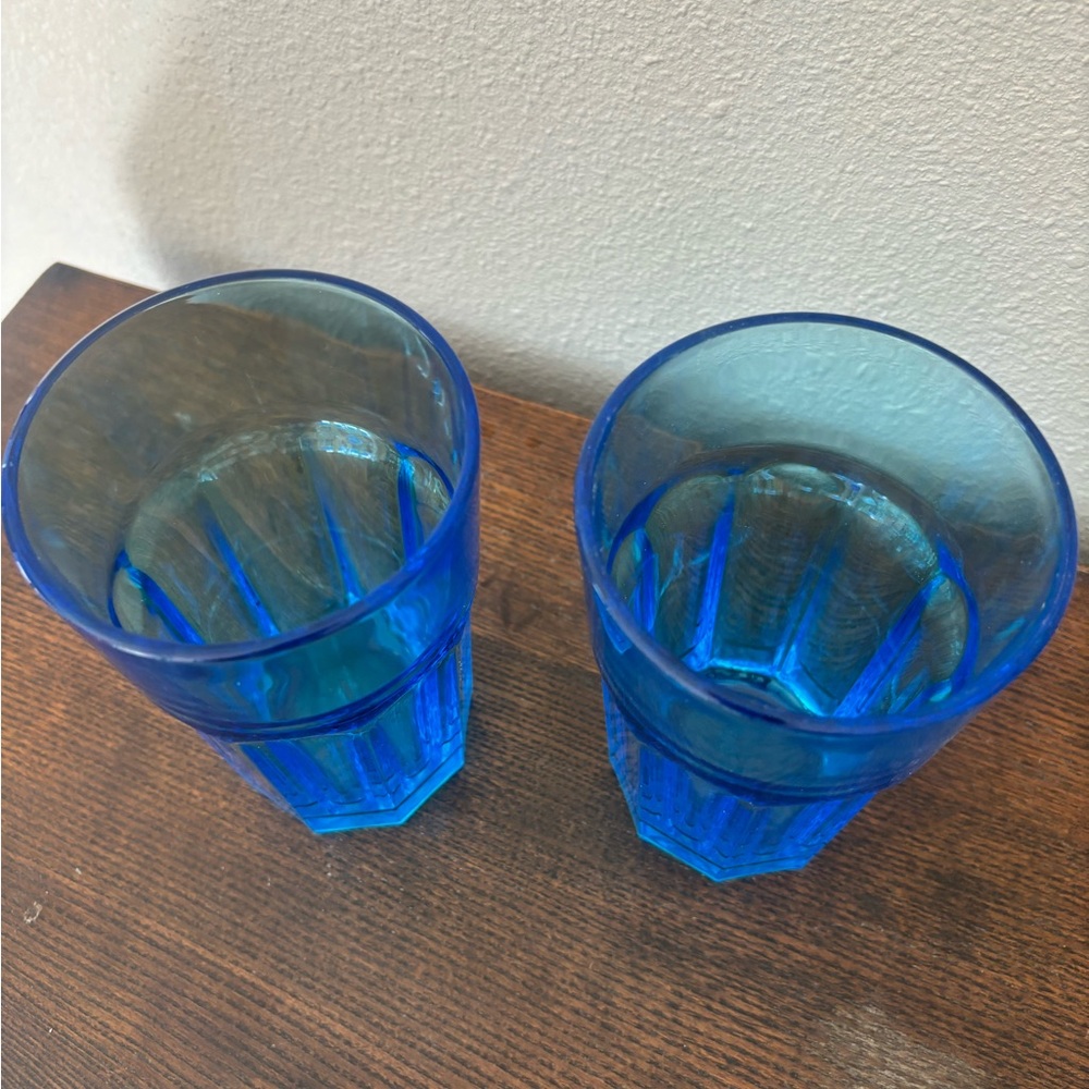 IKEA POKAL glass in blue - Picture 4 of 7
